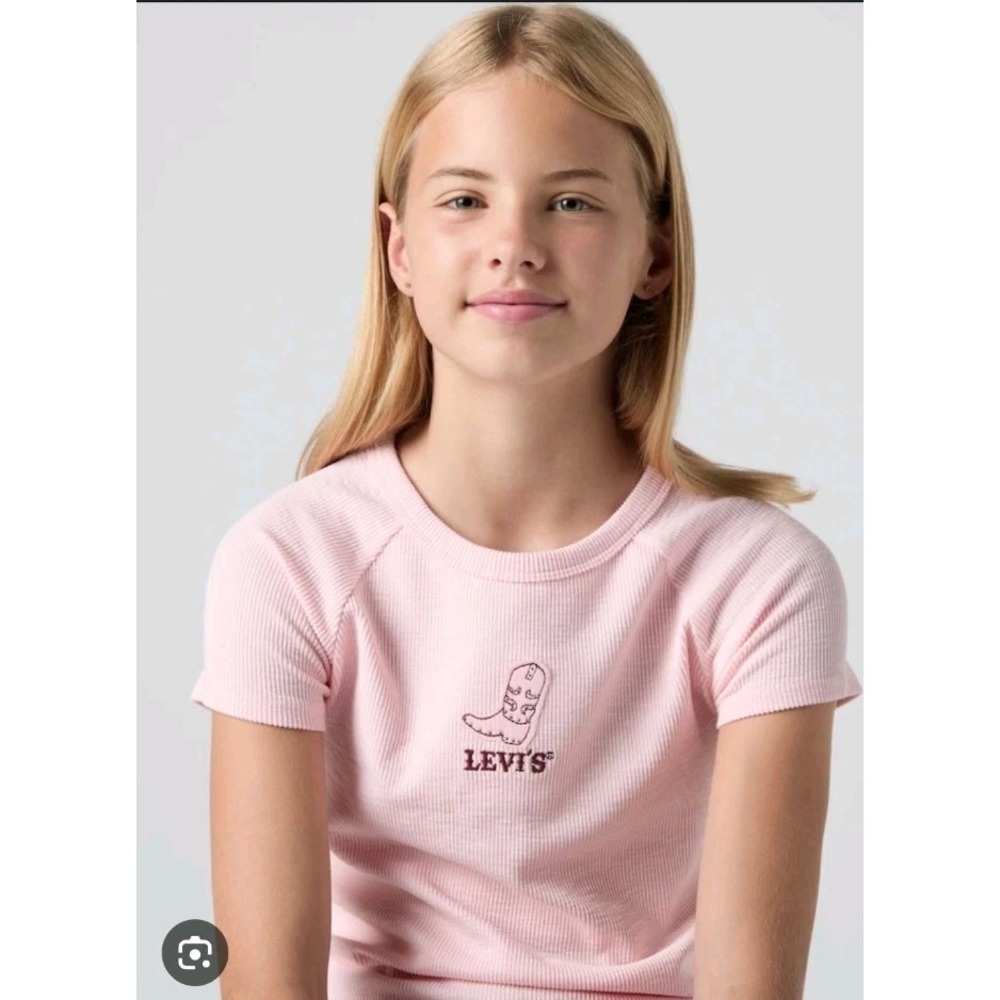Levi's Shirt Girls M Crystal Rose